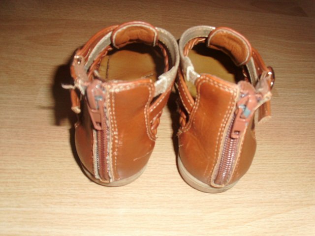 Sandalen von Graceland, braun-gold, Gr. 31