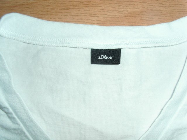 T-Shirt von s´Oliver, weiß, Gr. L