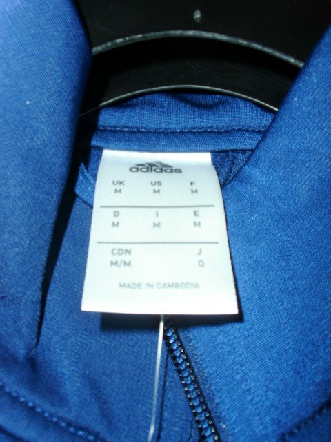 Trainingsjacke von Adidas, dunkelblau, Gr. M OVP