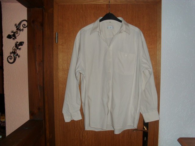 Hemd von Canda, creme, Gr. XXL