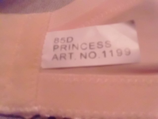 BH von Princess, beige 85D mit Etikett