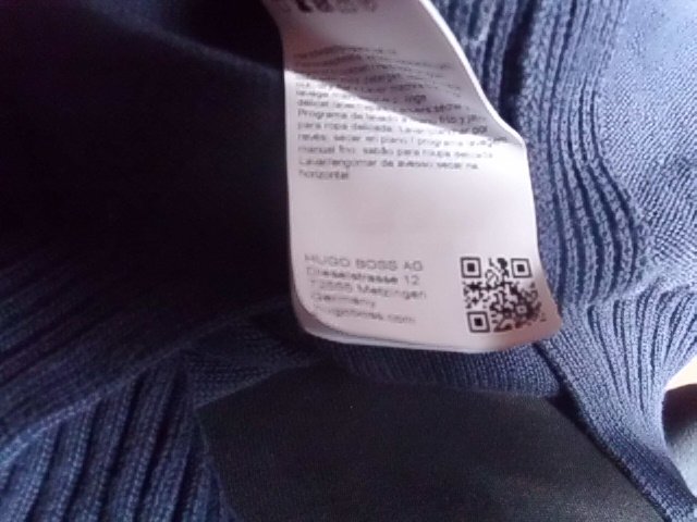 Pullover von Boss, dunkelblau, Gr. XL (50)