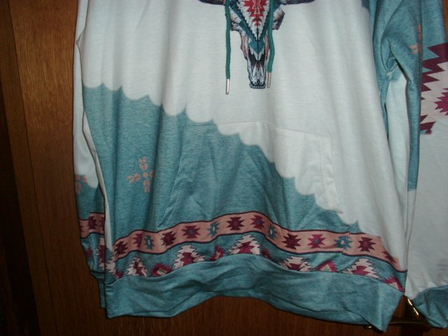 Hoodie, mit verschiedenen Motiven, Gr. XXL