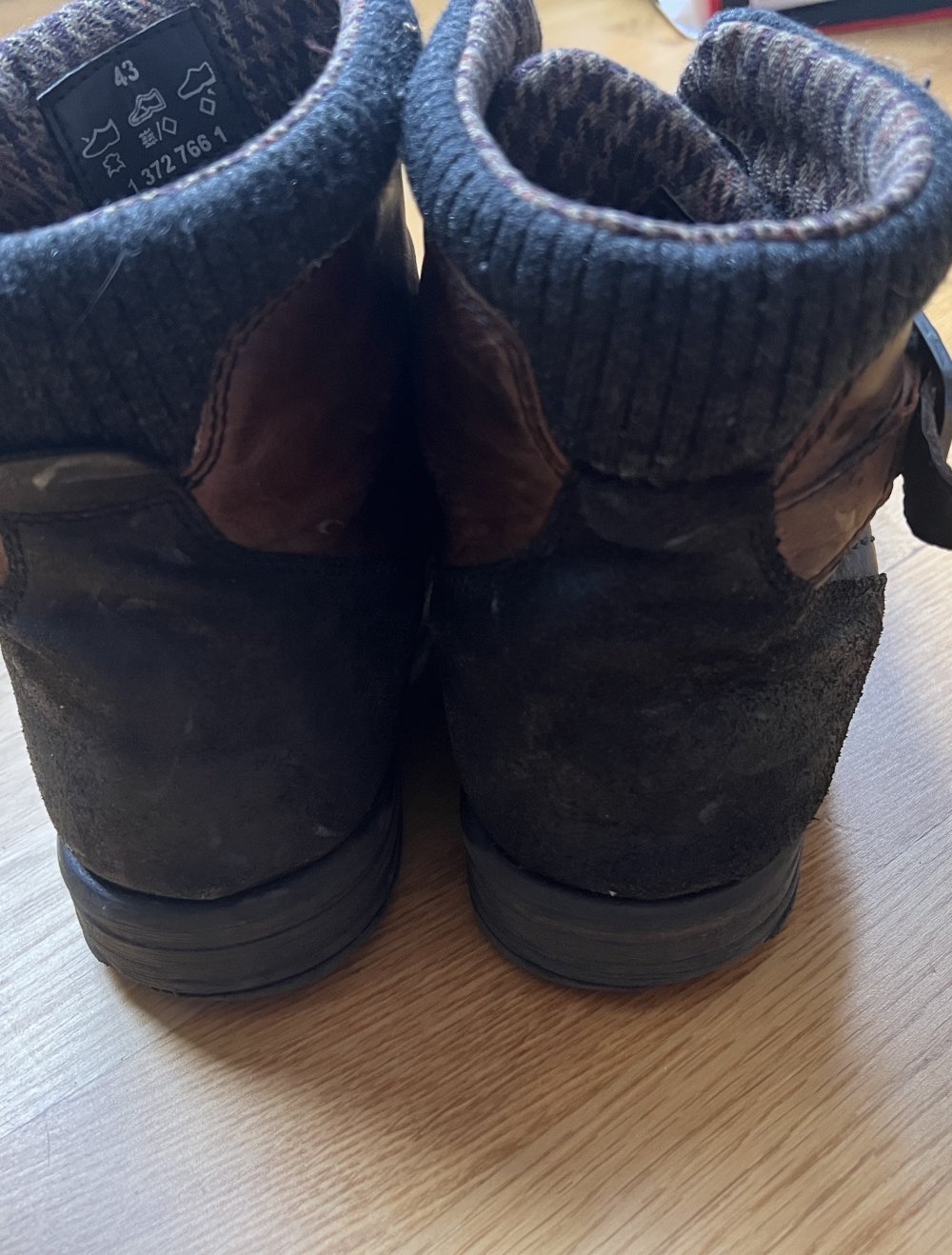 AM Shoes Lederstiefel 45