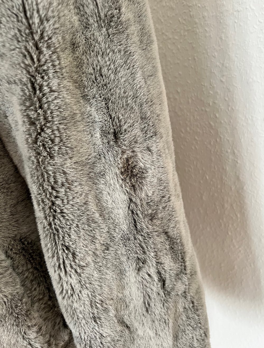 Olsen Fellmantel Plüschmantel M