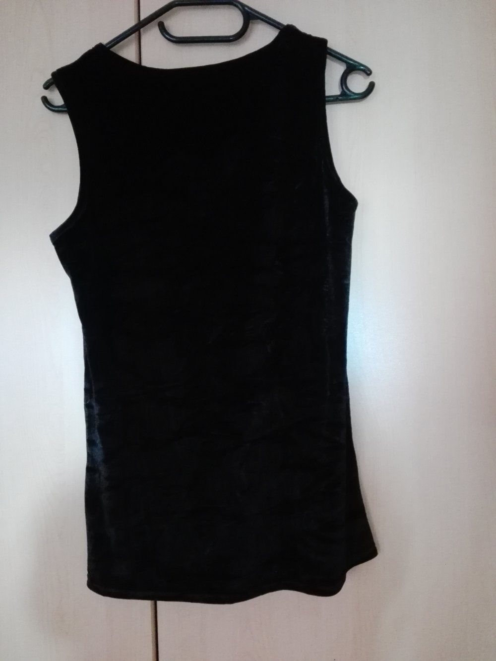 neues schwarzes Samt-Top Gr. 34 von Boysen's