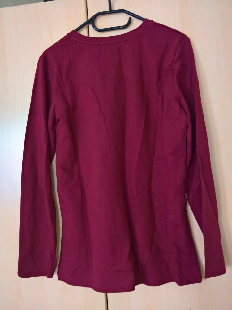 neues Sweatshirt Gr. 32/34 XS (auch S/36?) ahornrot