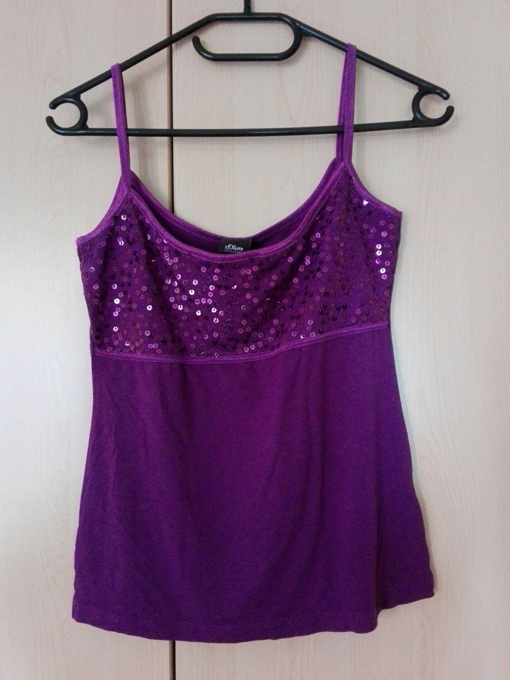 lilanes Top mit Pailletten Gr. 36 von S.Oliver