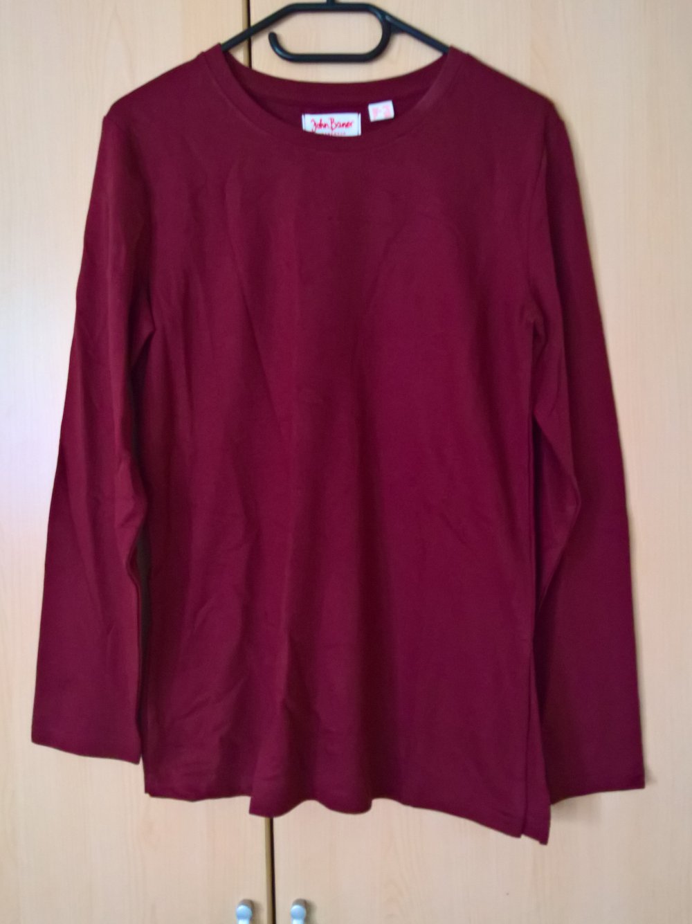 neues Sweatshirt Gr. 32/34 XS (auch S/36?) ahornrot