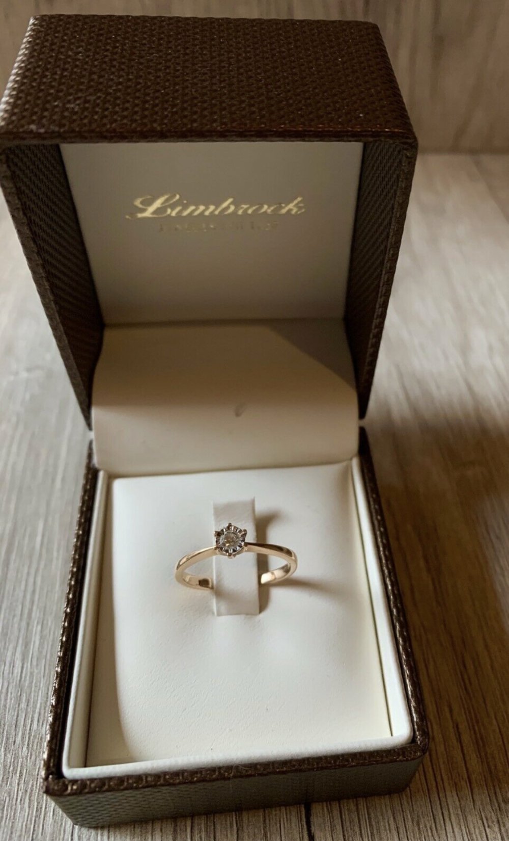 (Verlobungs) Ring Roségold 750 GR 52