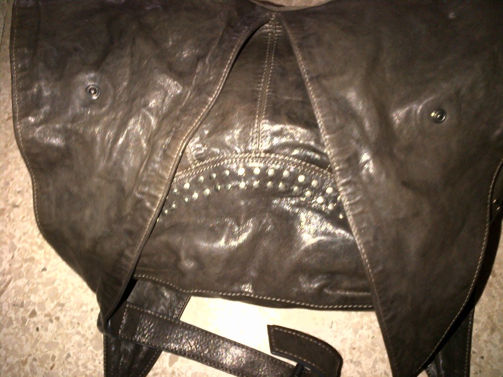 Vic Matie Ledertasche Hobo braun 