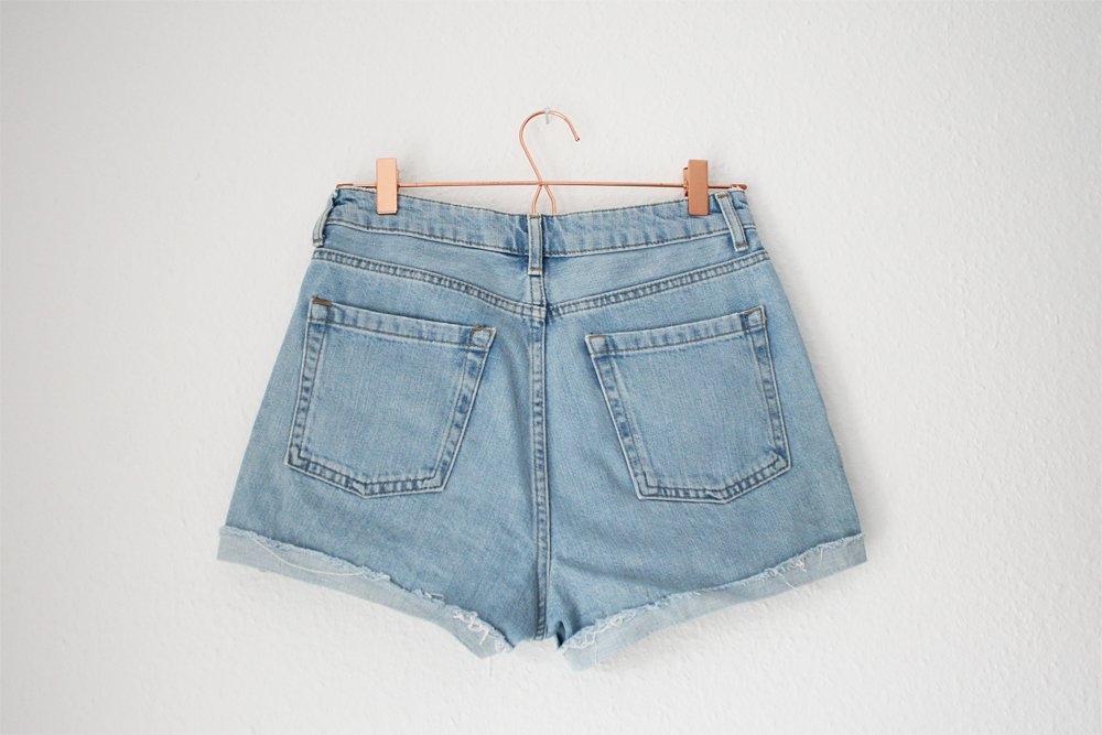 Topshop Highwaist Jeansshorts