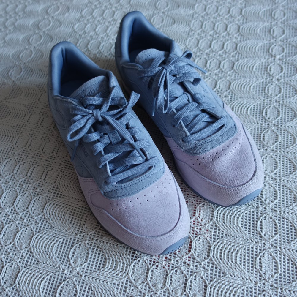 Sneaker Reebok Classic CL Leather NBK, Gr. 39, quartz/rain cloud