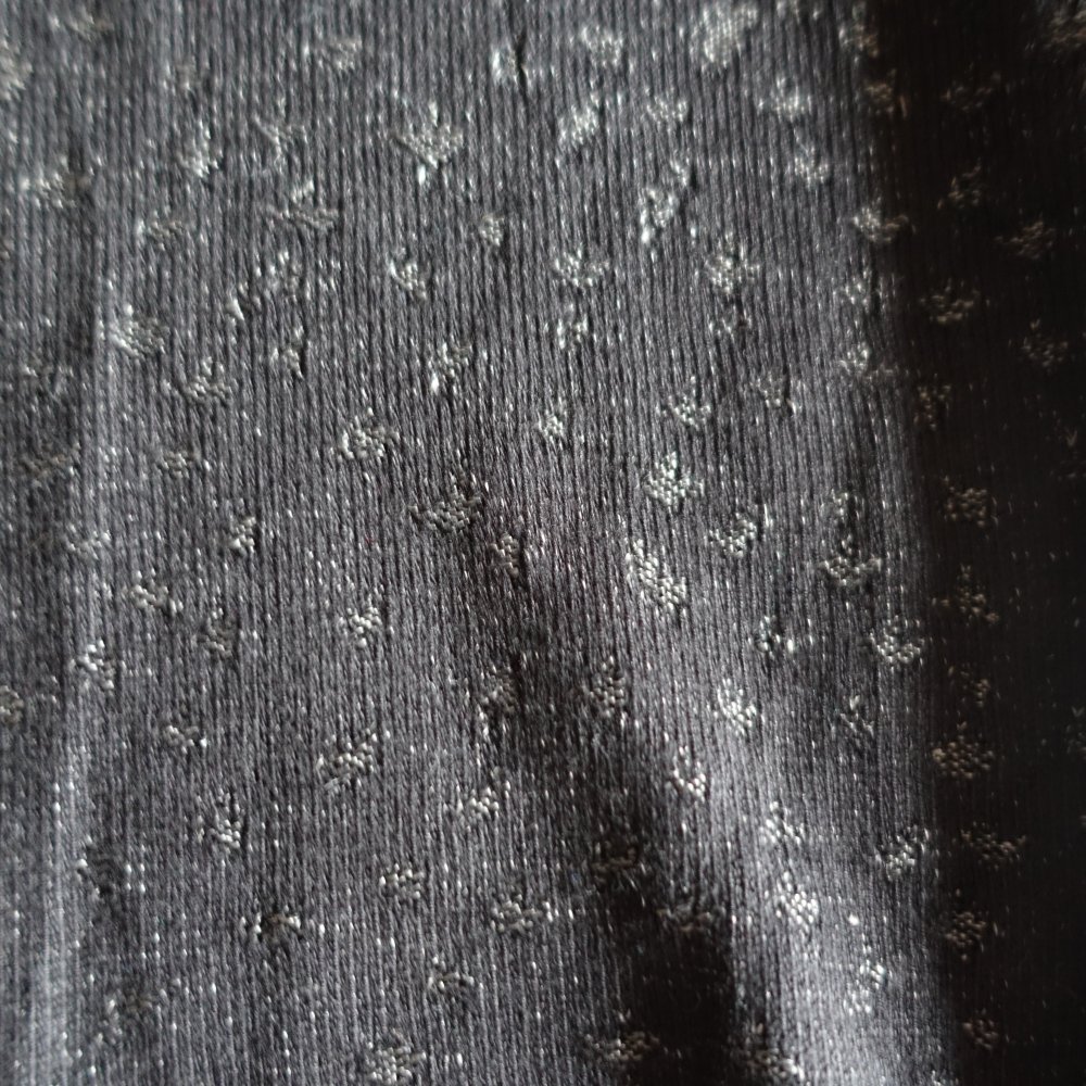 Pullover, Feinstrick, Gr. S bzw. ca. Gr. 36, schwarz, mit Totenkopf