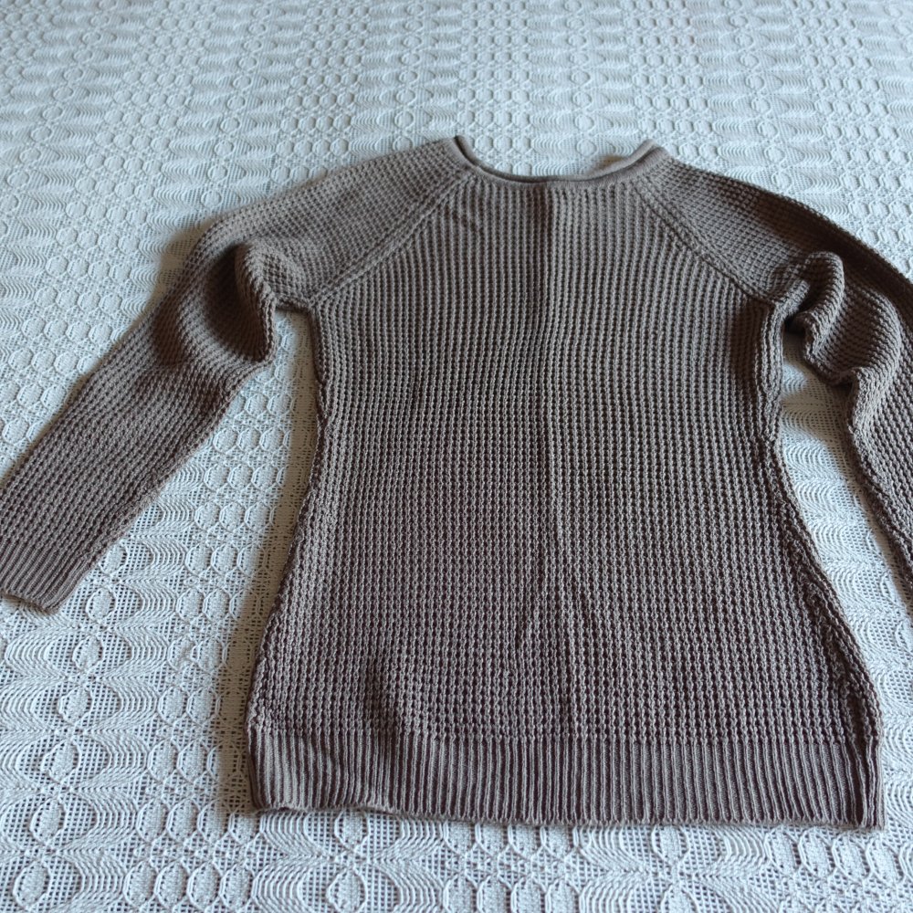 Pullover, Strickpullover, Gr. S bzw. Gr. 36, khaki, FashionNova