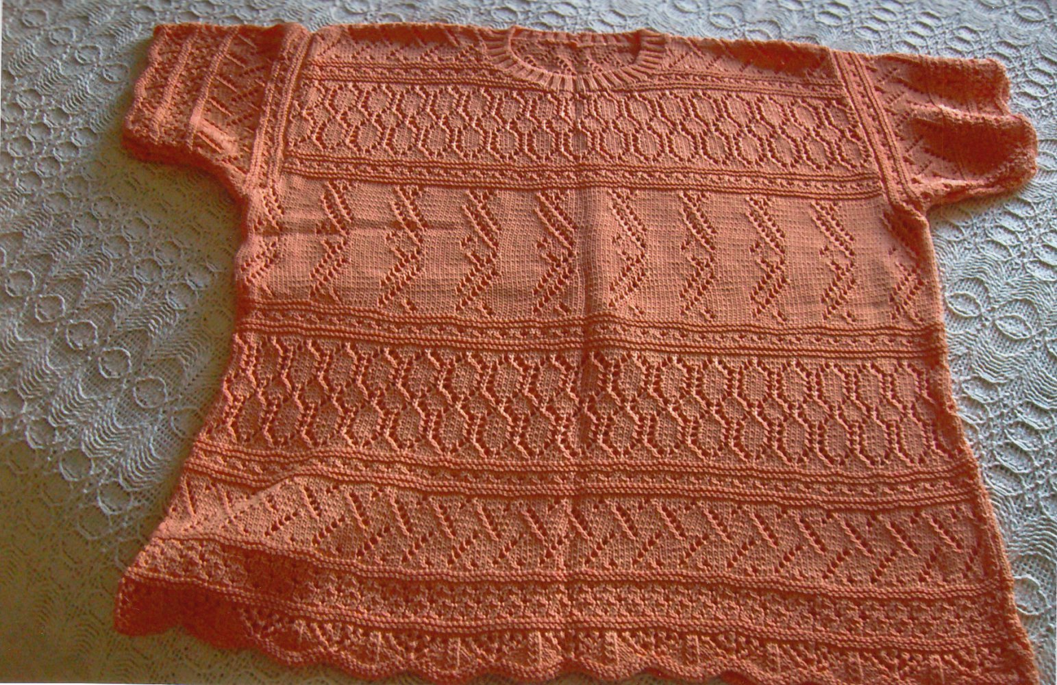#Mädchenbekleidung Pullover ital. Handarbeit Unikat ca. Gr. 152 Mustermix