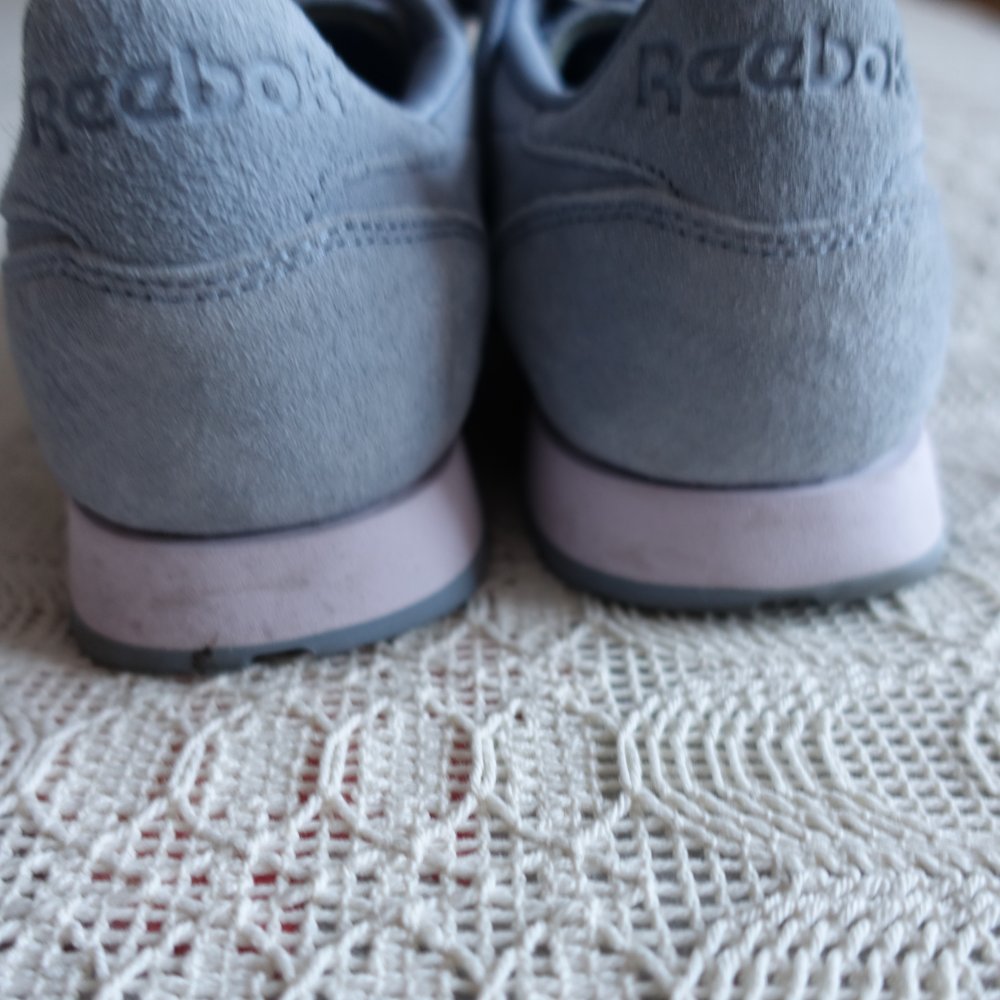 Sneaker Reebok Classic CL Leather NBK, Gr. 39, quartz/rain cloud