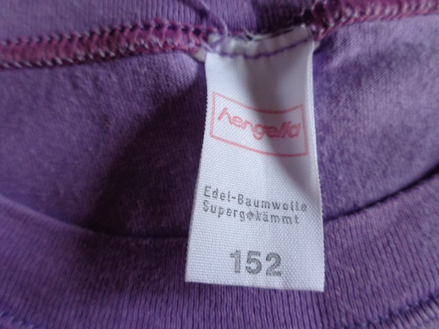 #Shirt T-Shirt Gr. 152 lila für Mädchen oder Jungen