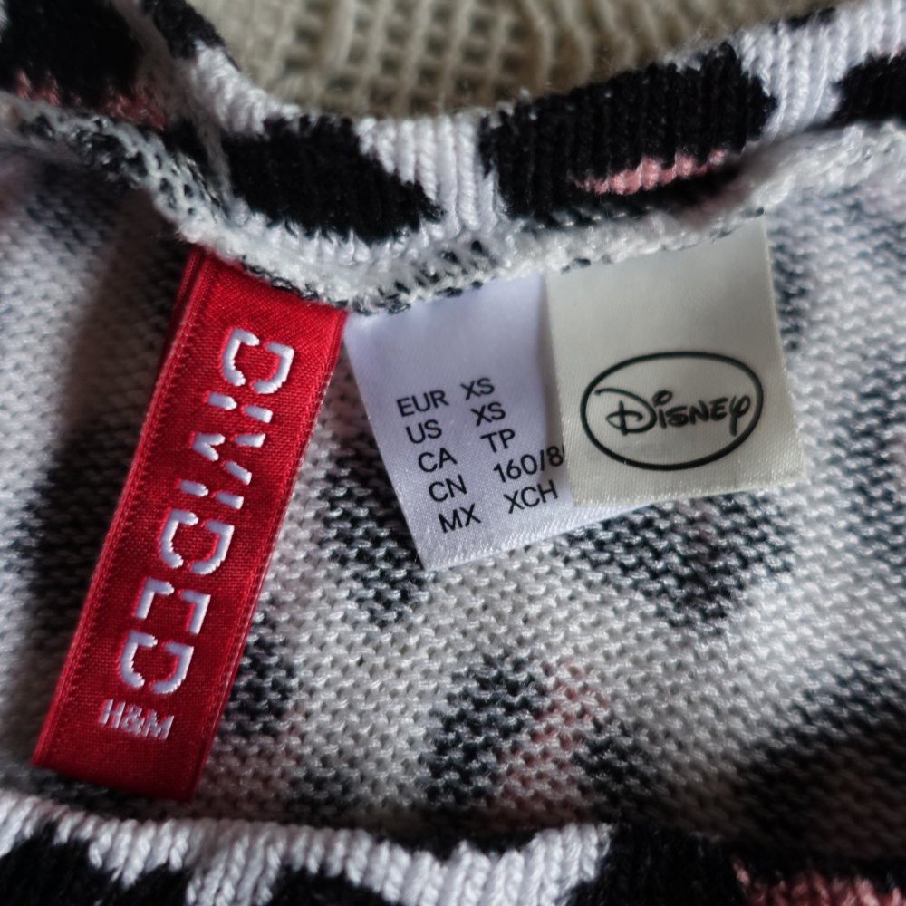 Pullover, Feinstrickpullover, Leo, Gr. XS bzw. ca. Gr. 34, H&M Divided