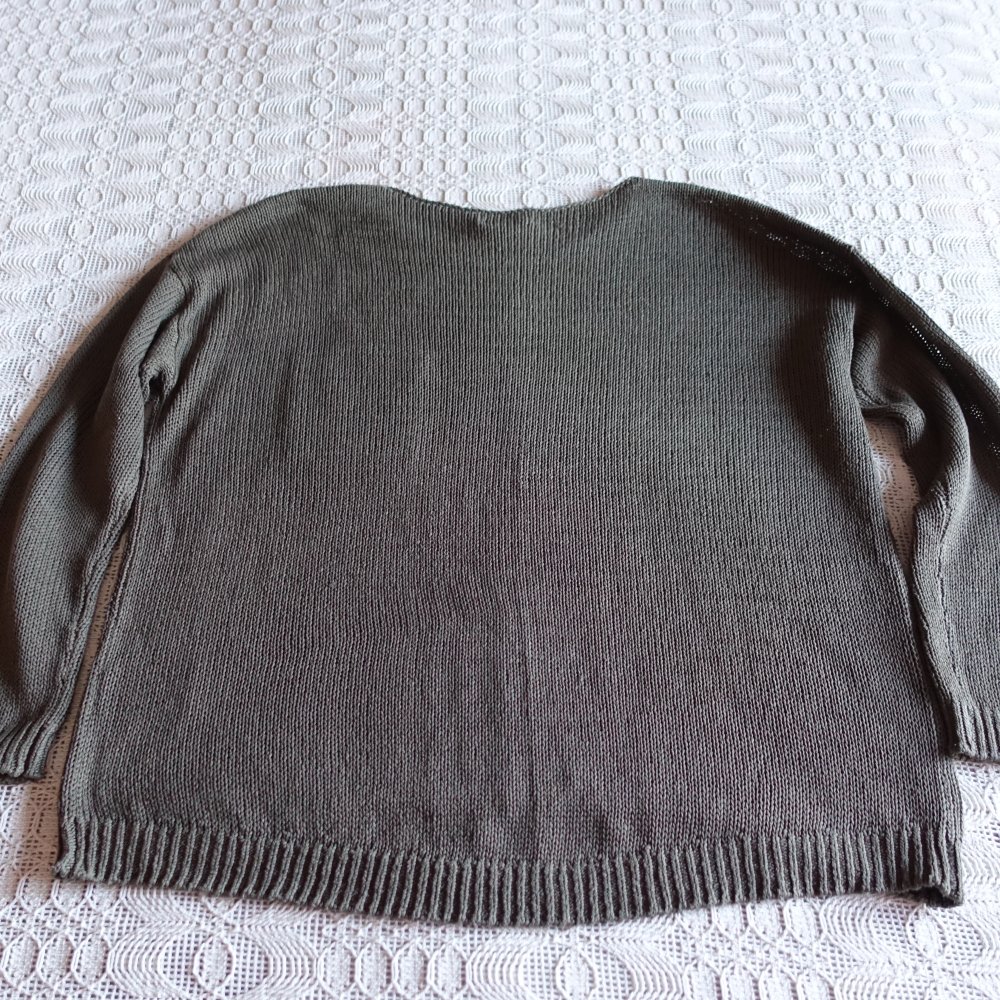 Pullover, Strickpullover, Gr. XS bzw. ca. 34, Oversize, H&M,khaki