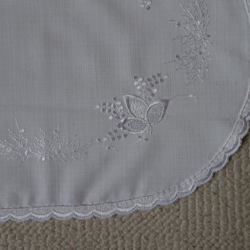 Tischläufer, Läufer, naturweiß, L 71 cm, B 27 cm