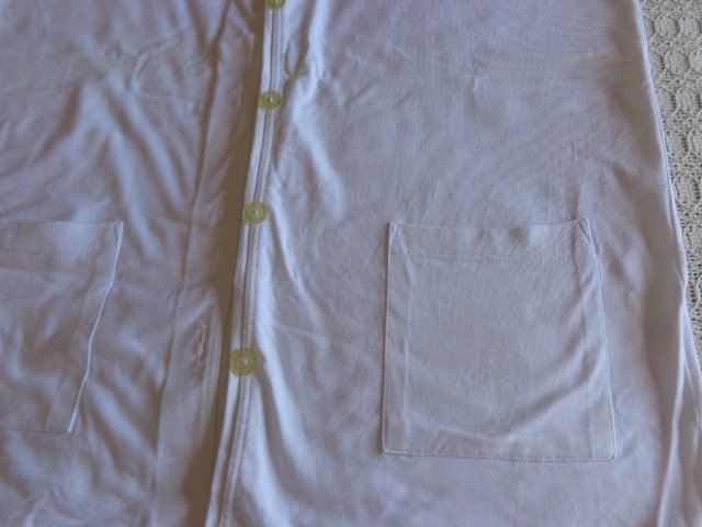 #Vintage Weste Sweatweste weiß Gr. 38/40 bzw. ca. Gr. M/L