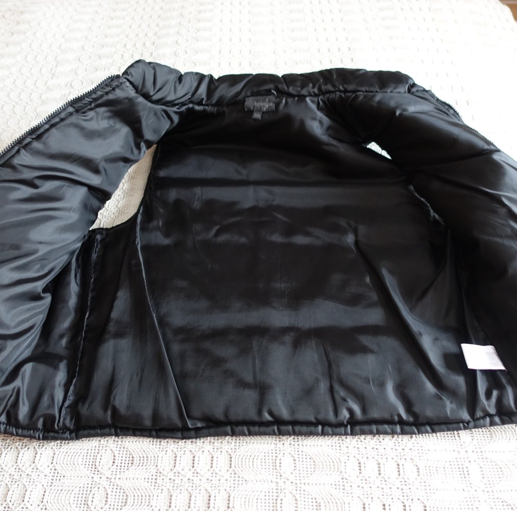 Weste, dicke Weste, schwarz, Gr. S/M bzw. ca. Gr. 36/38