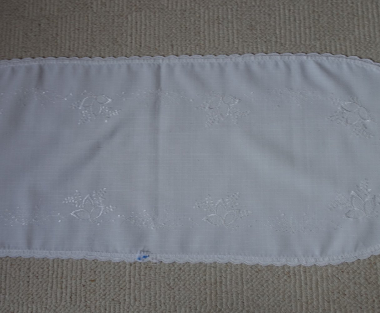 Tischläufer, Läufer, naturweiß, L 71 cm, B 27 cm