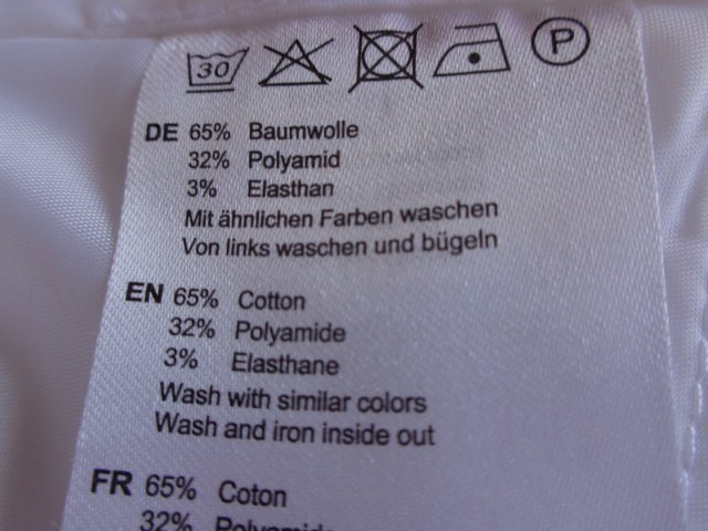 #Hose Gr. 38 wollweiß Marke Hallhuber, NEU, nicht getragen