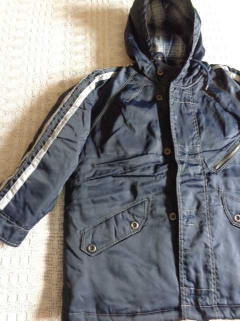 Kapuzenjacke, Jacke mit Kapuze, Unisex, gefüttert, Gr. 146/152, H&M