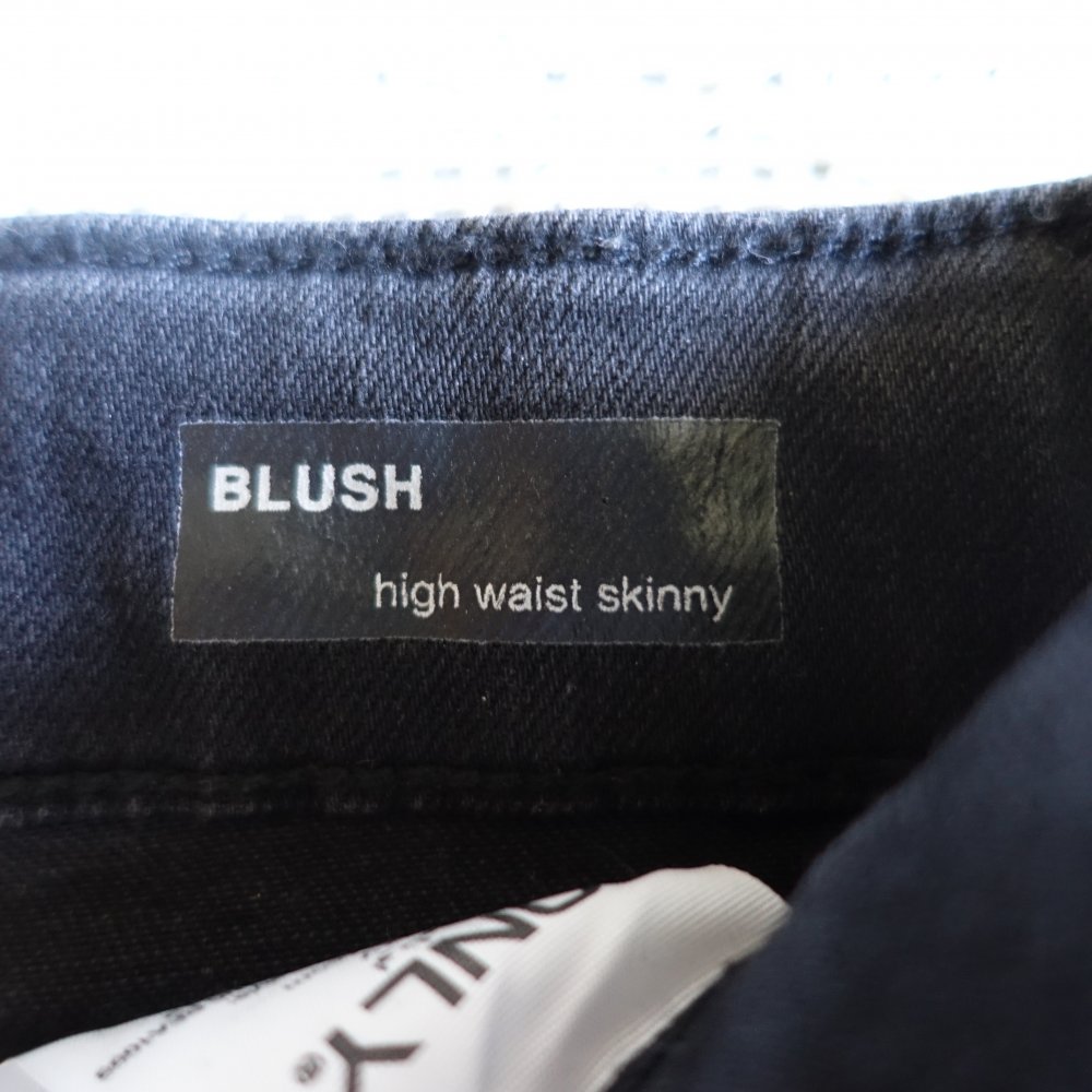 Jeans, High-Waist-Skinny, Gr. S/30, Black Denim, Only, NEU