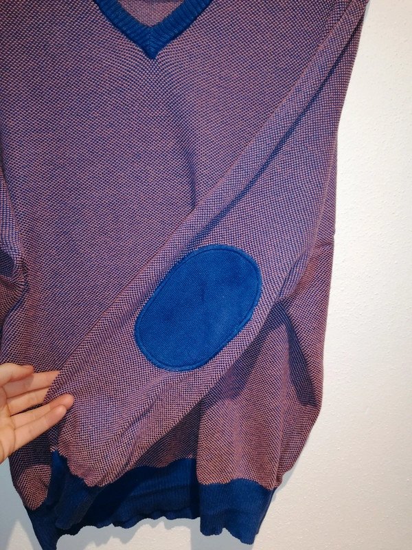 Andrea Fenzi Pullover mit Ellbogenschonern