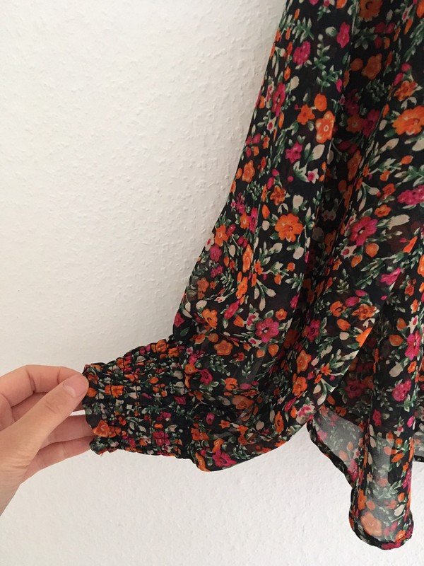 Bluse mit Blumenprint millefleurs