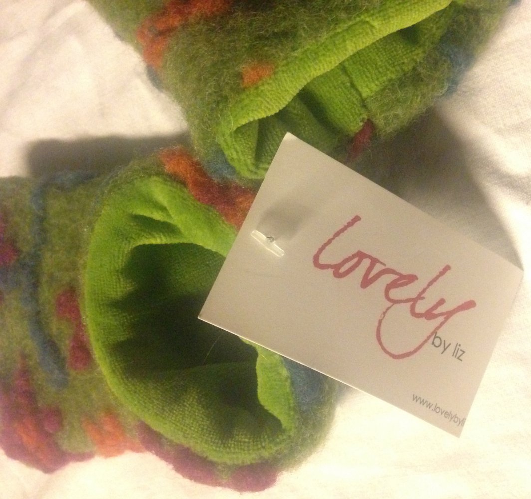 NEU Pulswärmer aus Filz