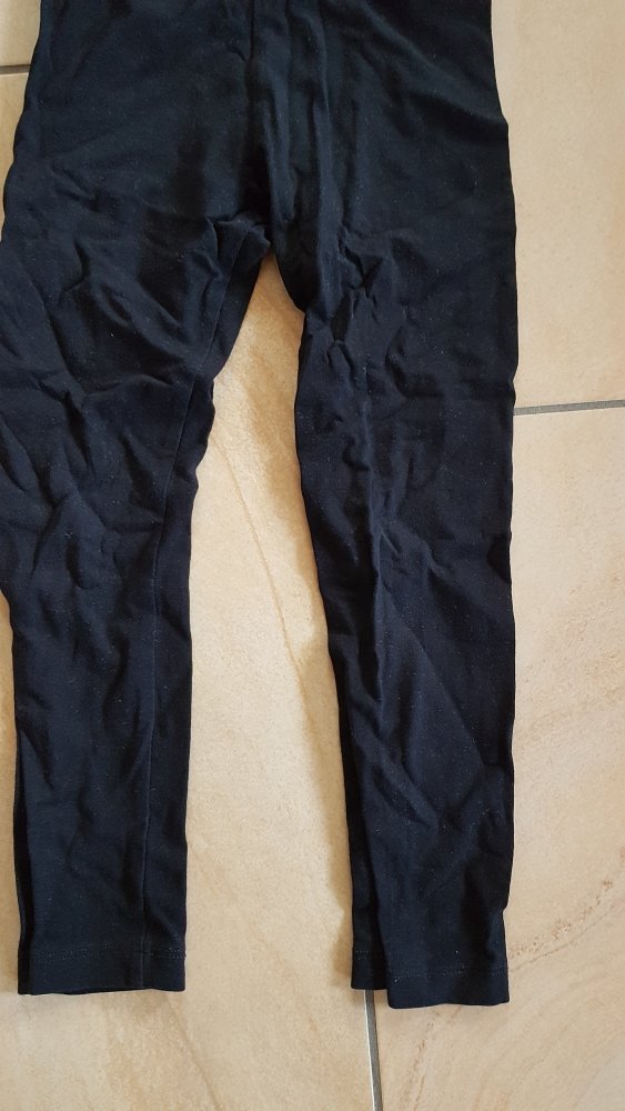 schwarze Leggings Gr. 110 palomino