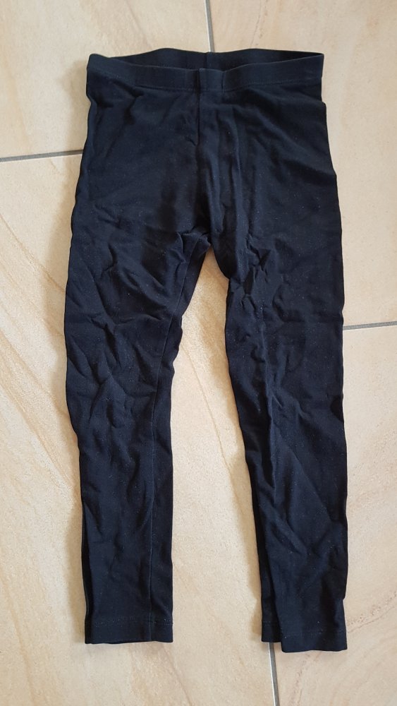 schwarze Leggings Gr. 110 palomino
