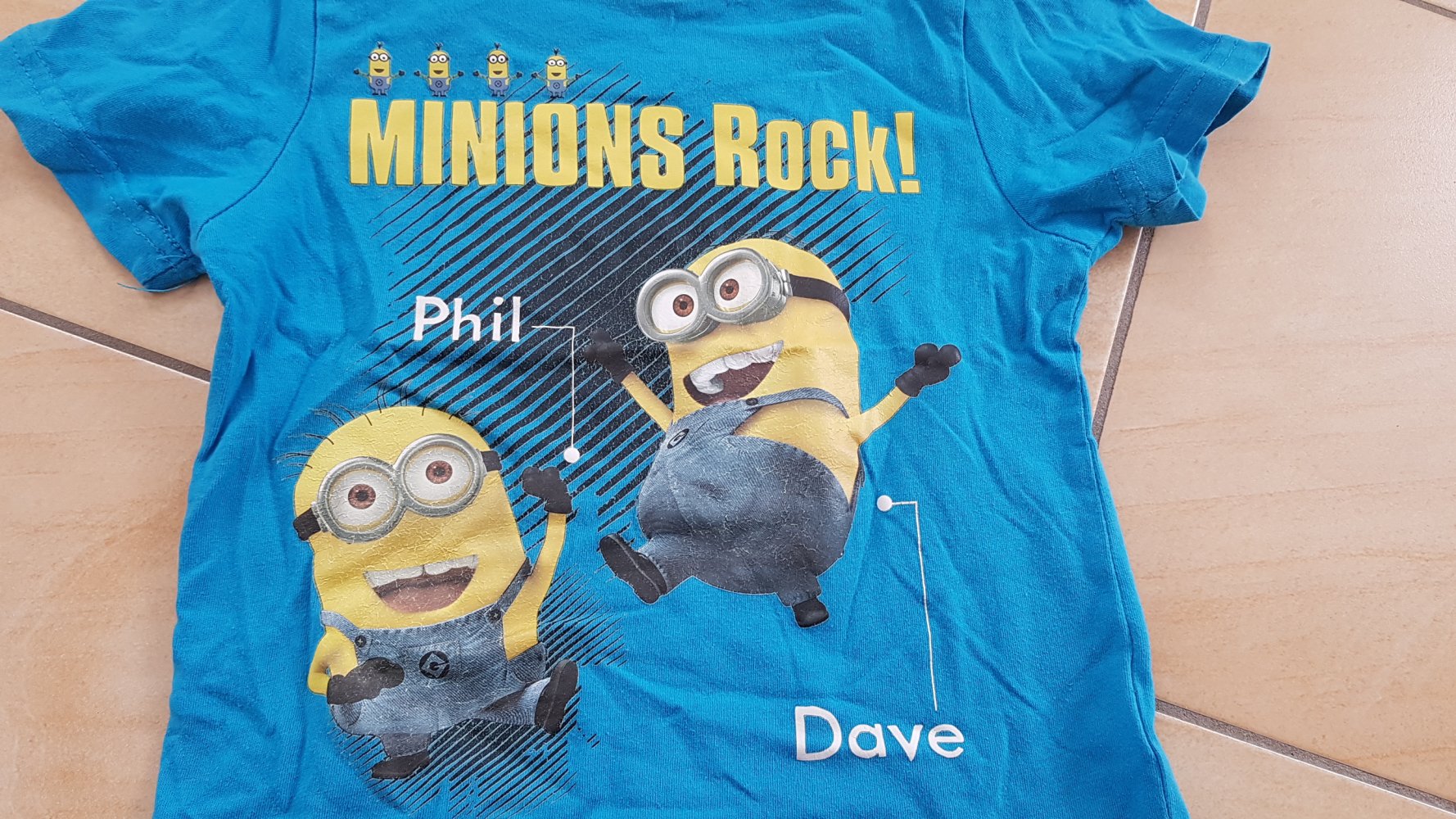 T-Shirt Minions Gr. 110 