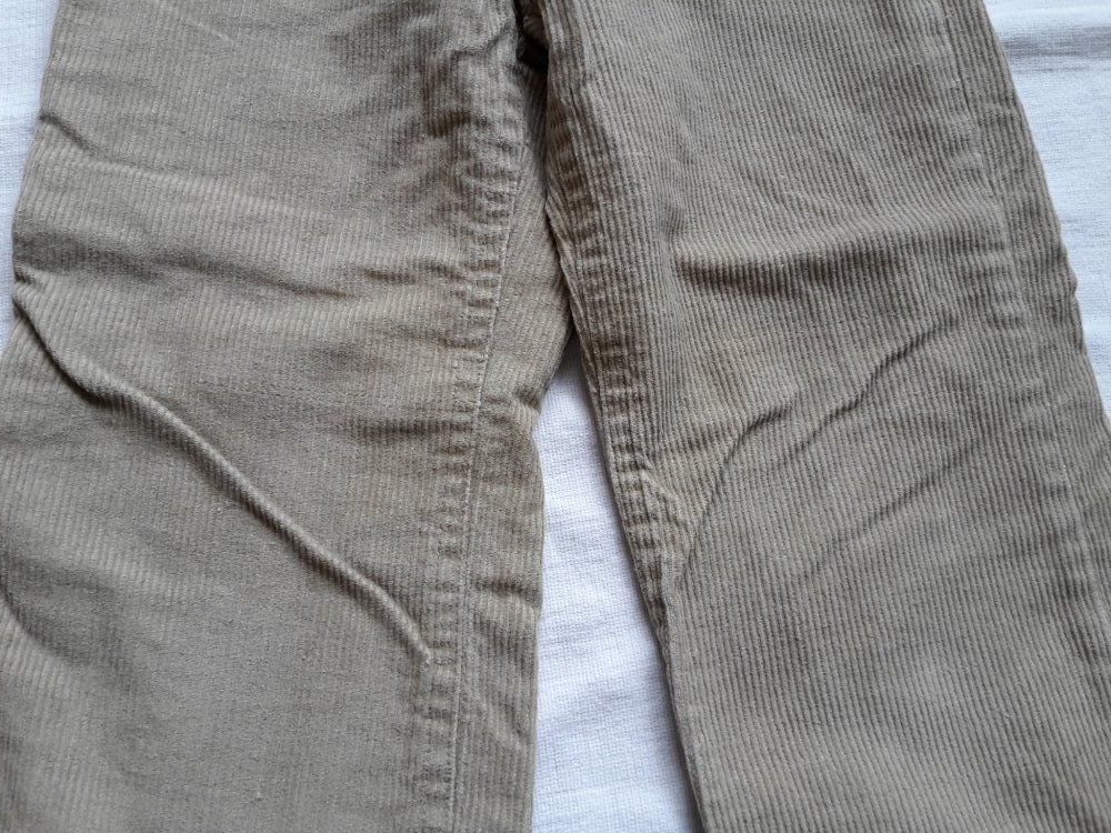 beige Thermocordhose in Gr. 98
