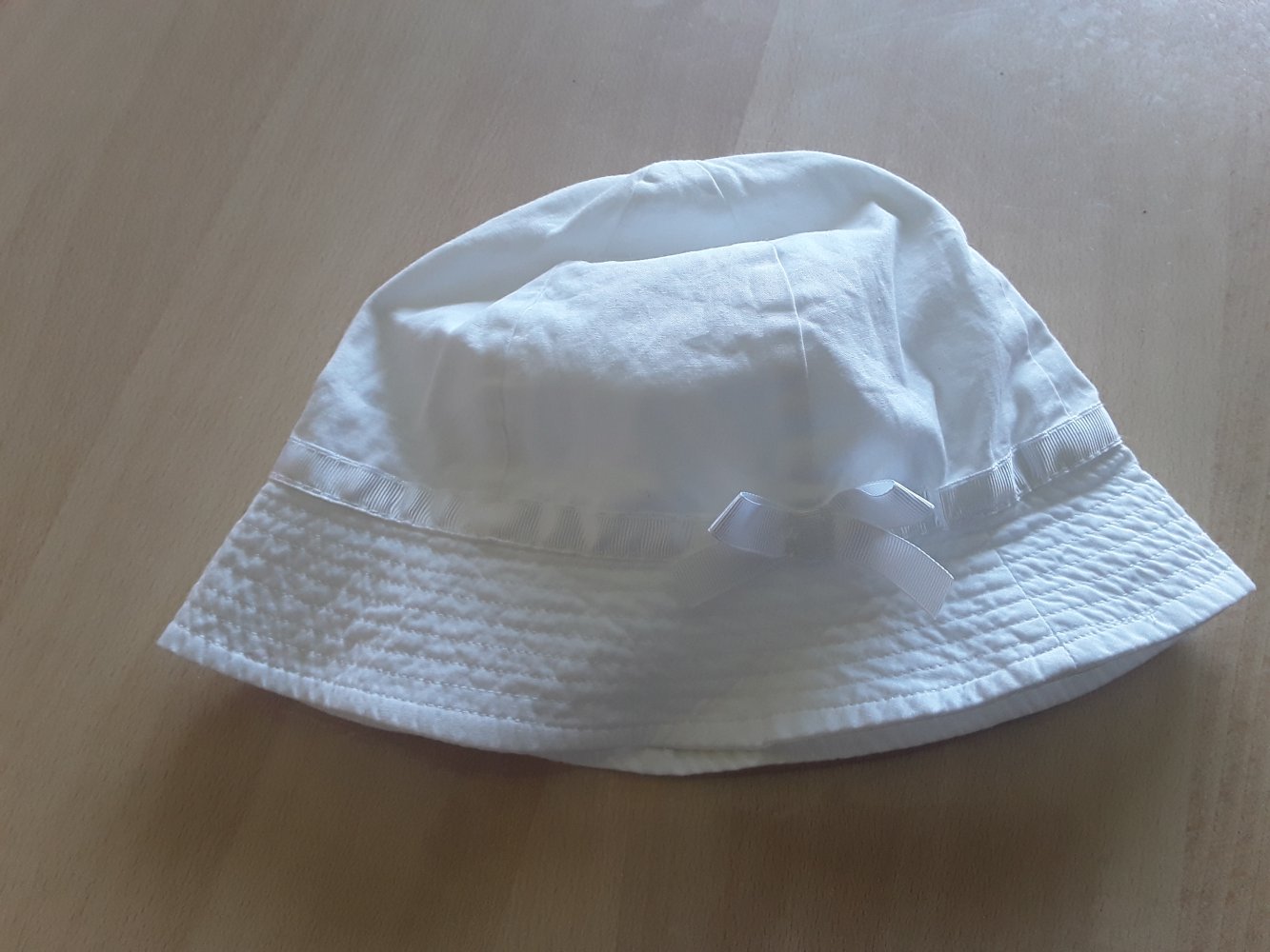 weißer Sommerhut in Gr. 104/116 von H&M - wurde nie getragen