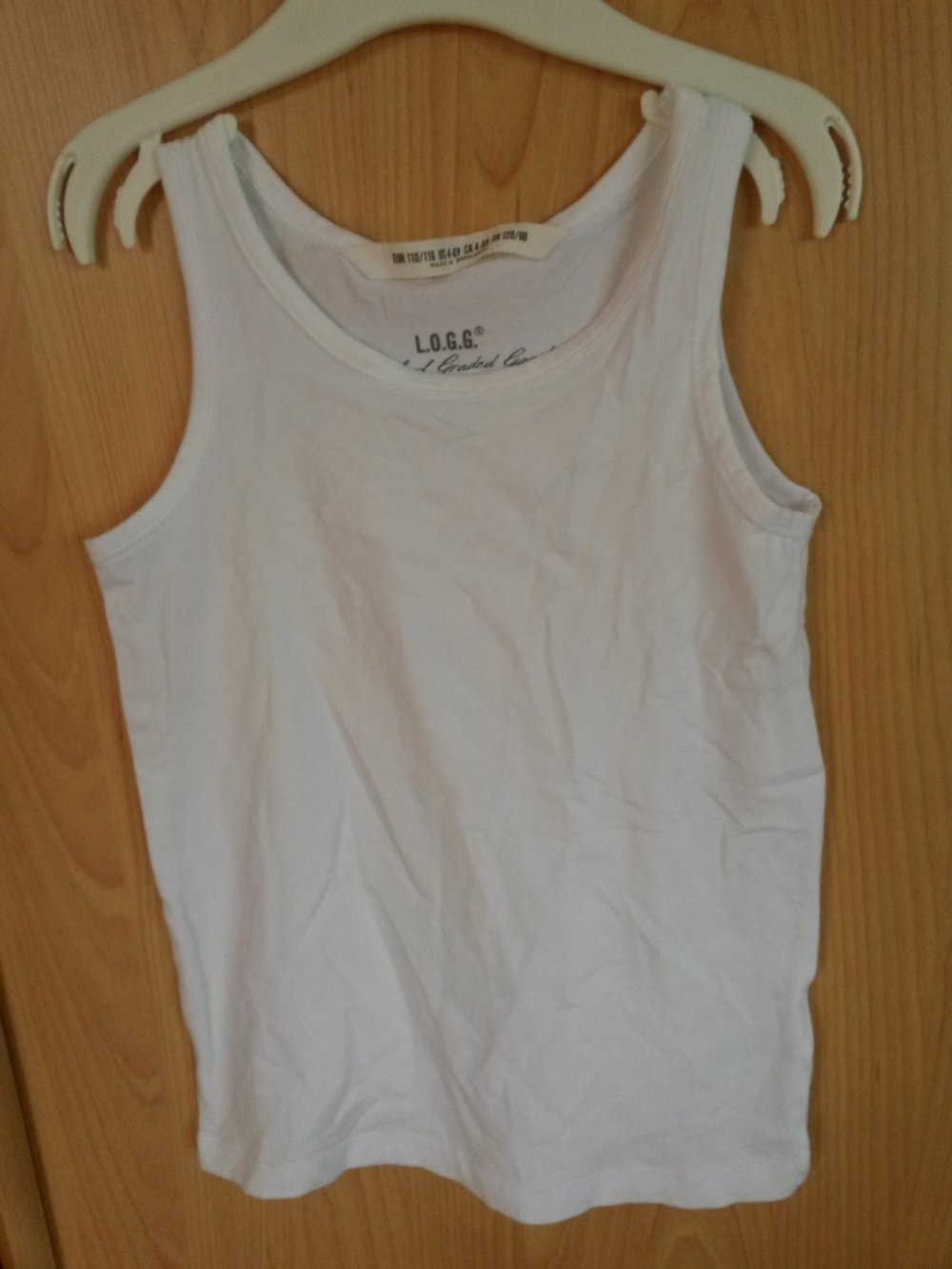 schönes, weißes Top in Gr. 110/116 von H&M kaum getragen