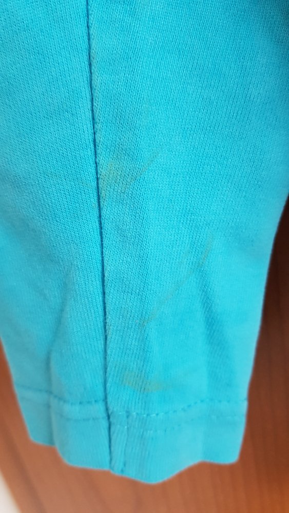 türkises Langarmshirt Gr. 128 von Lego wear