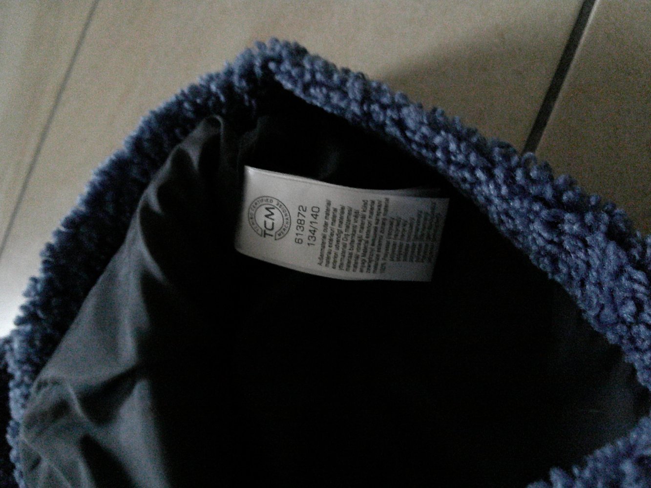 kuschlige Weste von TCM Größe 134/140