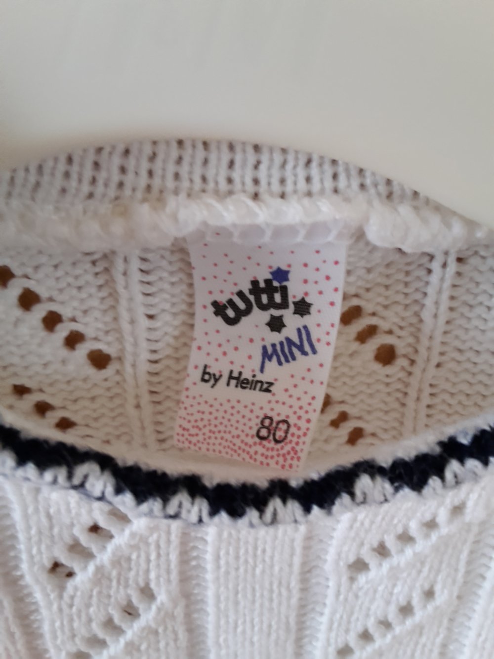 schöner Pullover in Gr. 80 von tutti mini