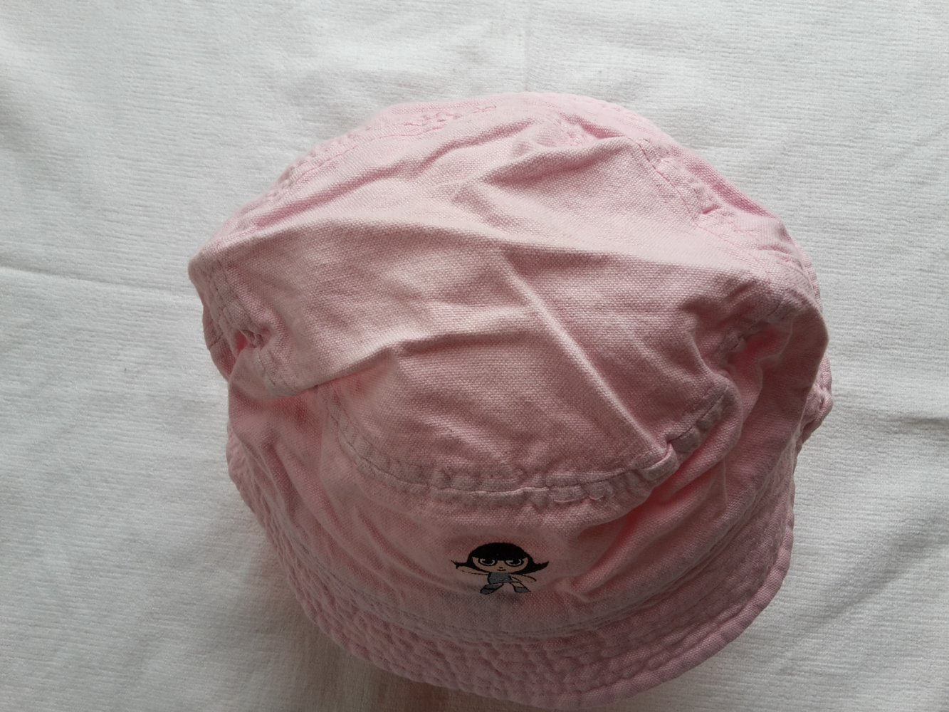 rosafarbener Sommerhut / Fischerhut in Gr. 54