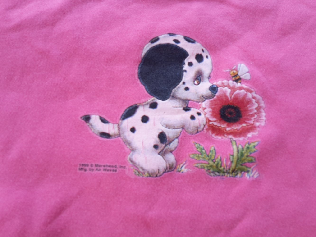 pinkes T-Shirt in Gr. 104 