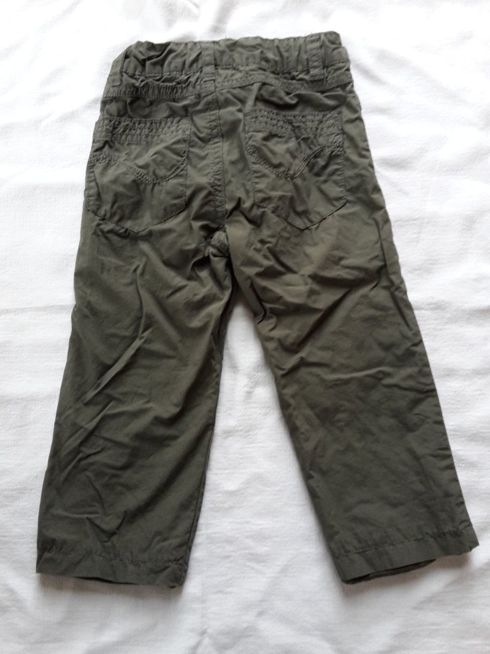khakifarbene Thermohose in Gr. 86, kaum getragen