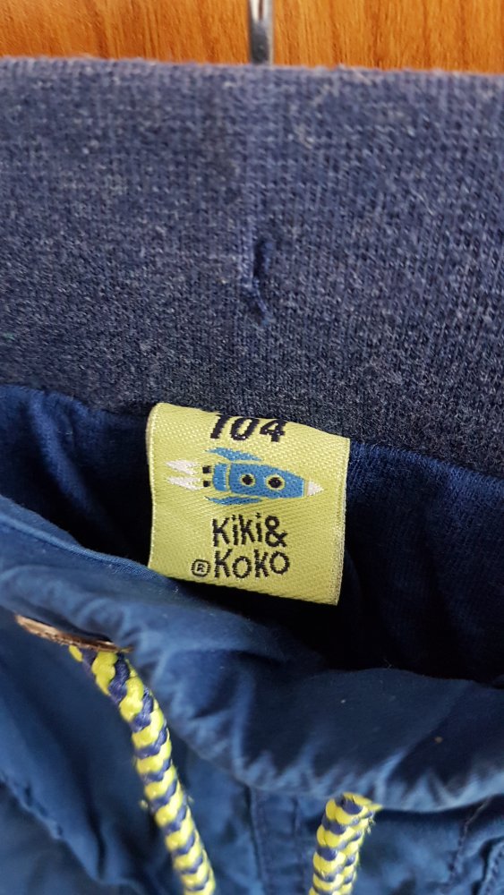 leicht gefütterte Hose/ Stoffhose/ Jogginghose Gr. 104