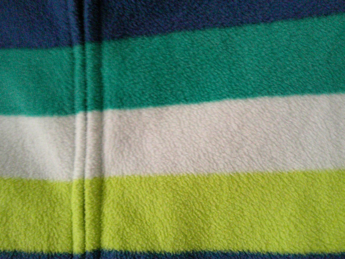 gestreifte Fleecejacke von Topolino Größe 128