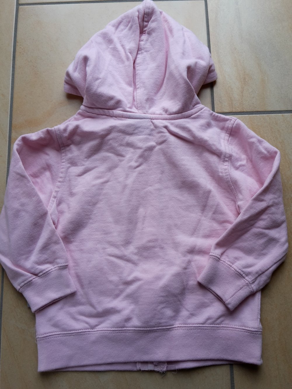 rosa Sweatjacke in Gr. 86/92