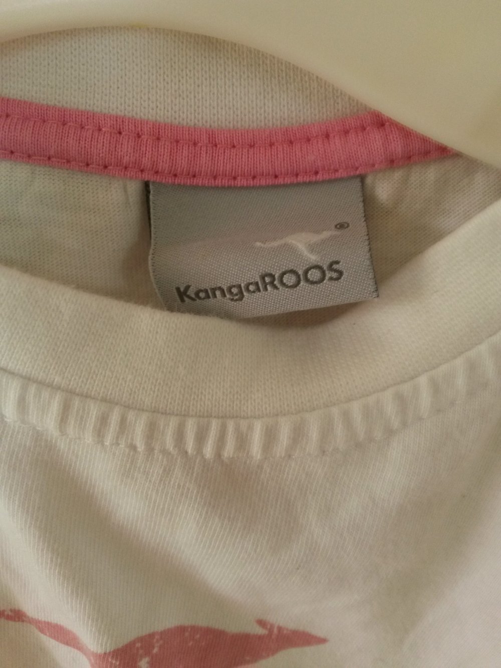 weißes T-Shirt in Gr. 86 von KangaRoos